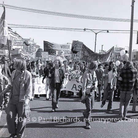 Spring 1972 San Francisco March against the War in Vietnam